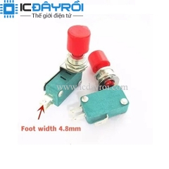 Công tắc hành trình có nút nhấn DS438-448 4.8mm