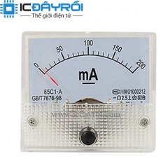 Đồng hồ đo Ampe kế DC 85C1 200mA