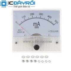 Đồng hồ đo Ampe kế DC 85C1 500mA