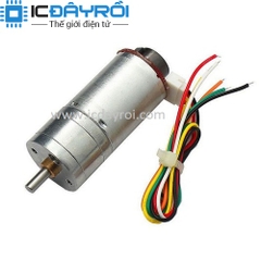 Động cơ GA25 có encoder 12V60RPM