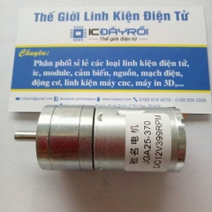 Động cơ giảm tốc GA25 12V399RPM