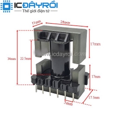 Lõi biến áp xung EC2834 PC40