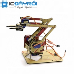 Khung cánh tay robot mini (chưa lắp ráp)