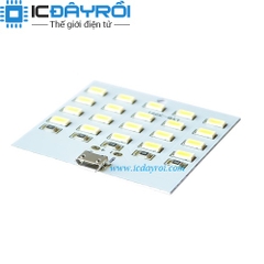 Mạch 20 led siêu sáng USB 5V