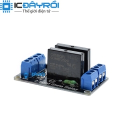 Module 2 Relay rắn SSR (5 VDC) kích mức thấp