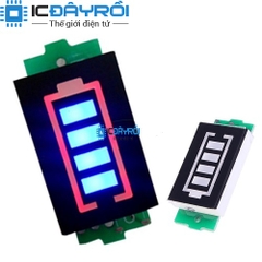 Module led hiển thị mức năng lượng pin lithium 4.2V