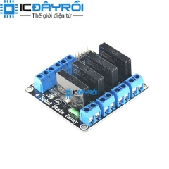 Module 4 relay rắn SSR (24VDC) kích mức thấp