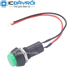 Nút nhấn giữ có dây sẵn PBS-11A màu xanh lá