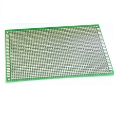 PCB 9x15cm Loại Tốt Phủ Xanh Một Mặt ( PCB đục lỗ )