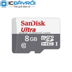 Thẻ nhớ microSDHC UHS-I SanDisk Ultra 8GB
