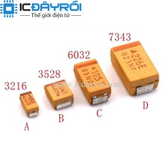 Tụ Tantalum 22uF 16V SMD3528