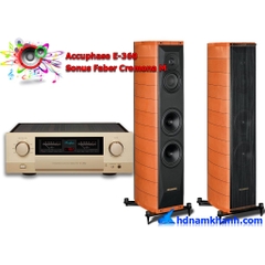 Bộ nghe nhạc Amply Accuphase E-360 + Loa Sonus Faber Cremona M
