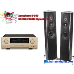 Bộ nghe nhạc Amply Accuphase E-360 + Loa SONUS FABER Olympica II