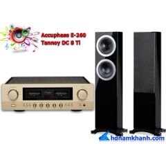 Bộ nghe nhạc Amply Accuphase E-260 + Loa Tannoy DC8 Ti
