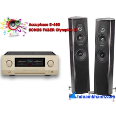 Bộ nghe nhạc Amply Accuphase E-460 + Loa SONUS FABER Olympica II