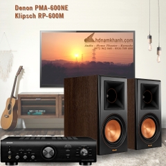 Bộ Hi-fi Amply Denon PMA 600NE+ Loa Klipsch RP600M