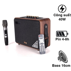 Loa di động Neko NK01 - Tích hợp Micro Karaoke,Guitar