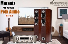 Bộ Hi-fi Amply Marantz PM-7000N + Loa Polk RTi A5