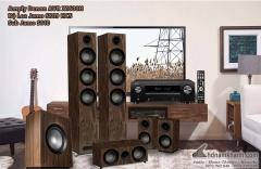 Bộ 5.1 Amply Denon X1700H + Loa Jamo S809 HCS, Sub Jamo S810