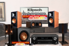 Bộ 5.1 Amply Denon X1700H - Loa 5.1 Klipsch RB-81 ii