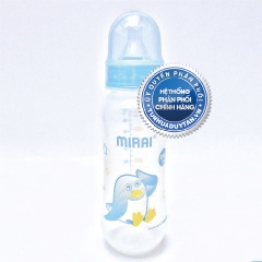 Bình sữa MIRAI Duy Tân 250ml (Dương) - Không quai