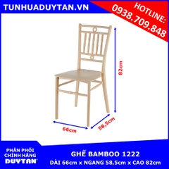 Ghế dựa cao cấp Duy Tân BAMBOO 1222
