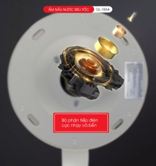 Ấm siêu tốc giữ ấm 18A4 - 1.8 Lít - Bảo hành 2 năm