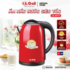 Ấm siêu tốc 0017C - 1.7 Lít - Bảo hành 2 năm