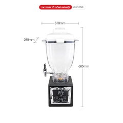 Máy xay sinh tố công nghiệp GLC-ST12L / 12 Lít / Bảo hành 2 năm