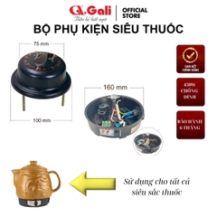 Bộ đế siêu sắc thuốc 3.3L