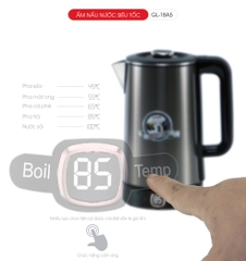 Ấm siêu tốc giữ ấm 18A5 - 1.8 Lít - Bảo hành 2 năm