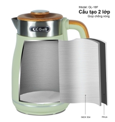 Ấm siêu tốc giữ ấm18F - 1.8 Lít - Bảo hành 2 năm