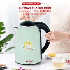 Ấm siêu tốc 0017C - 1.7 Lít - Bảo hành 2 năm