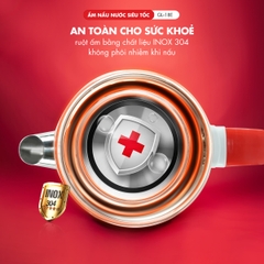 Ấm siêu tốc 18E - 1.8 Lít - Bảo hành 2 năm