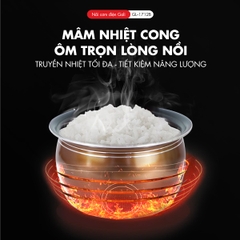 Nồi cơm điện 1712B - 1.2 Lít - Bảo hành 2 năm