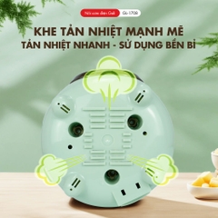 Nồi cơm điện 1708 - 0.8 Lít - Bảo hành 2 năm