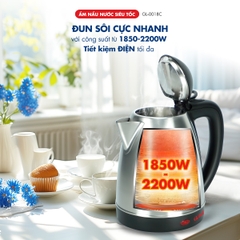 Ấm siêu tốc 0018C - 1.8 Lít - Bảo hành 2 năm