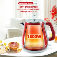 Ấm siêu tốc 18E - 1.8 Lít - Bảo hành 2 năm