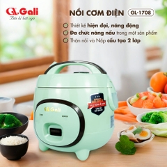 Nồi cơm điện 1708 - 0.8 Lít - Bảo hành 2 năm