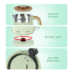 Ấm siêu tốc giữ ấm18F - 1.8 Lít - Bảo hành 2 năm