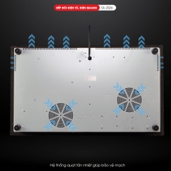 Bếp từ và quang 2026 - Công suất 3600W - Bảo hành 1 năm