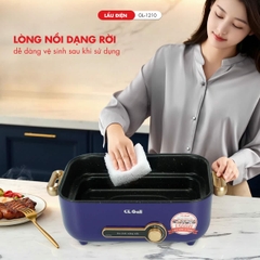 Lẩu điện 1210 - 4 Lít - Bảo hành 1 năm