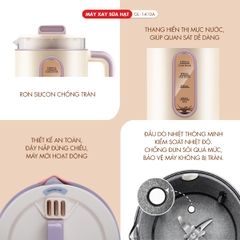 Máy xay sữa hạt 1410A - 1 Lít - Bảo hành 2 năm