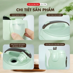 Nồi cơm điện 1708 - 0.8 Lít - Bảo hành 2 năm