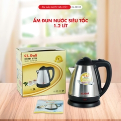 Ấm siêu tốc 0012A - 1.2 Lít - Bảo hành 1 năm