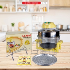 Lò nướng thủy tinh 1100 - 17 Lít - Bảo hành 1 năm