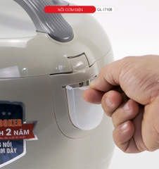 Nồi cơm điện 1710B - 1 Lít - Bảo hành 2 năm