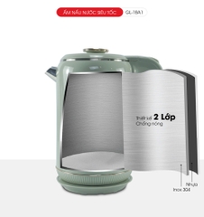 Ấm siêu tốc 18A1 - 1.8 Lít - Bảo Hành 2 năm