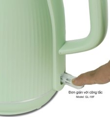 Ấm siêu tốc 18F - 1.8 Lít - Bảo hành 2 năm