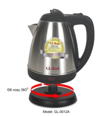 Ấm siêu tốc 0012A - 1.2 Lít - Bảo hành 1 năm